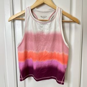 Athleta Shanti Tie Dye Sea Spray Tank Top
